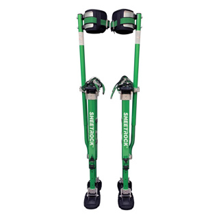 USG Single Pole Magnesium Adjustable Stilts, 18in-30in