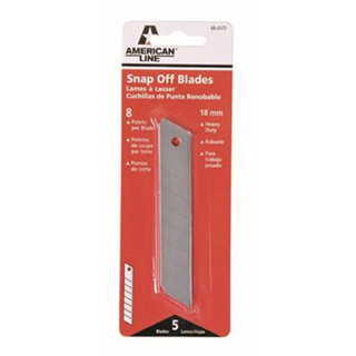 American Line Replacement Blades for Breakaway Knife, 5pk 