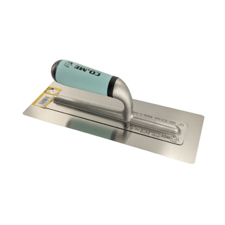 Co.Me 381INFX Stainless-Steel Trowel, 12in w/ Comfort Soft Handle