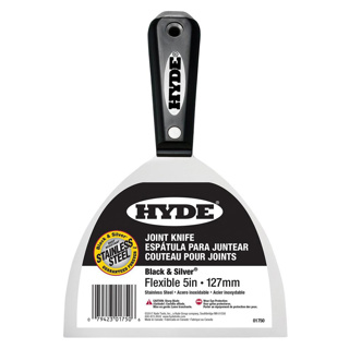 Hyde Black & Silver Stainless-Steel Hammerhead Flex Joint Knife, 5in