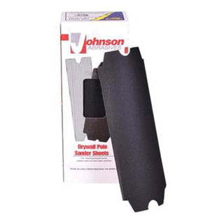 Johnson Abrasives Lightning Paper Sanding Sheets, 4-3/16in x 11-1/4in, 100-C Grit, 100pk