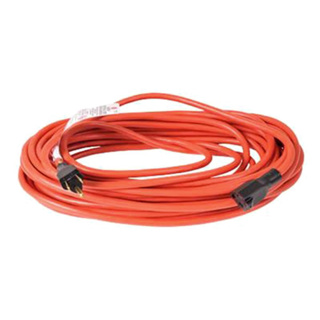 US Wire & Cable 100ft, Orange Electrical Cord, 14/3, Multi-Plug