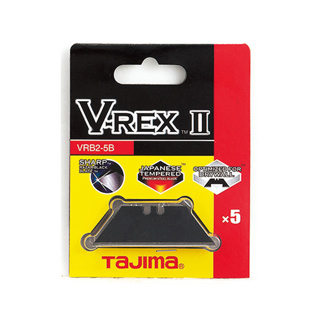 Tajima V-Rex II, Steel Utility Blade, 5pk