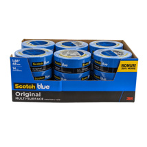 3M Blue Painters Tape, 2in x 180ft, 18pk
