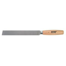 Hyde Tools Square Pointing Knife w/ Wood Handle, 8in
