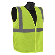 Liberty Safety Mesh Safety Vest, Lime, Large