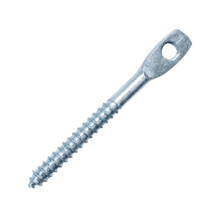 Magnum 3in x 1/4in Eye Lag Screws for Wood Joists, 100/bx